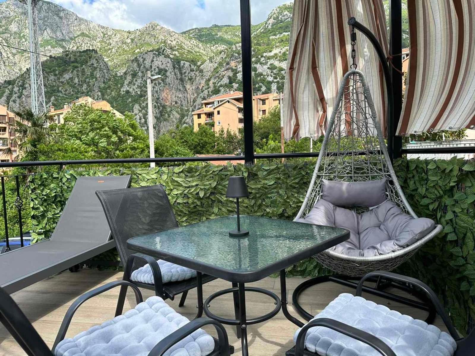Sunshine Apartment With Private Pool And Parking Котор Екстер'єр фото